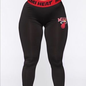Miami heat fashion nova leggings